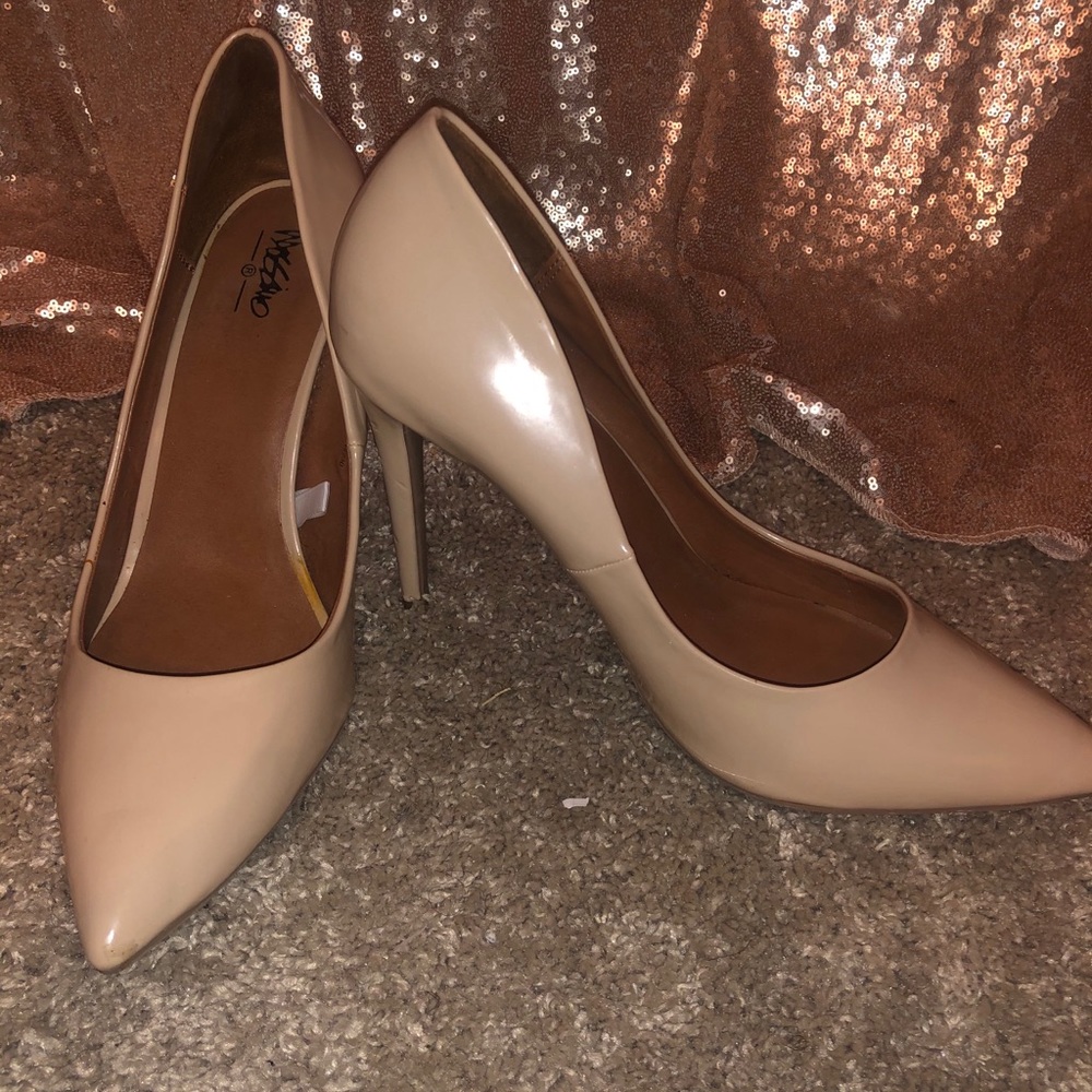 Nude heels